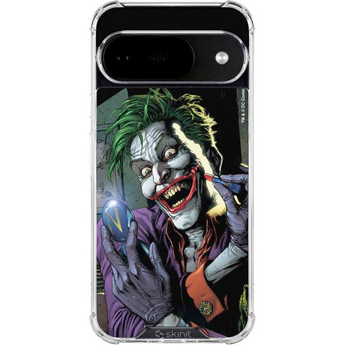 DC Comics The Joker Put on a Smile Google Pixel 10 Clear Case